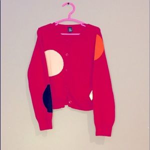 Girls polka dot cardigan